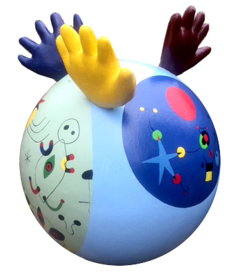 @Totomi Rasen Kultur Innenskulpturen Mondrian-Style